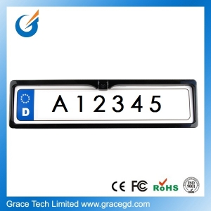Vehicle License Plate Number Rearview Reversing Camera For European Market