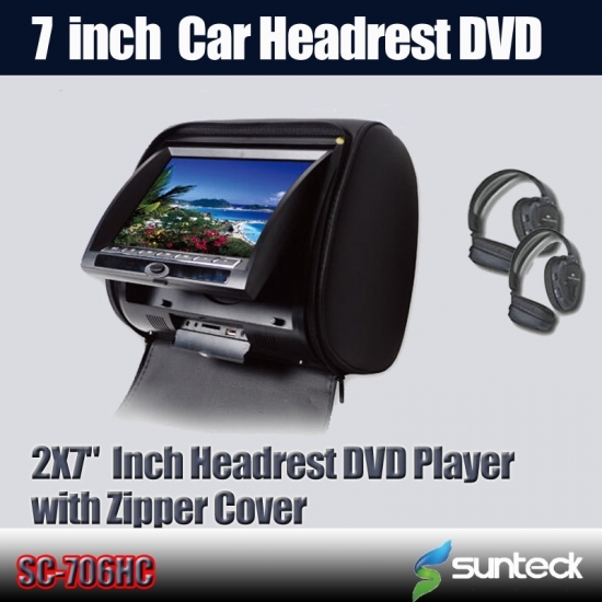 car monitor headrest dvd