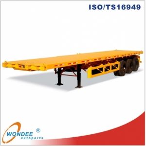 Container Flatbed Tridem Axle Trailer