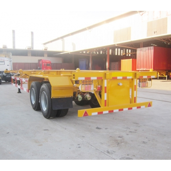 Container 40T 3 Axle Skeleton Trailer